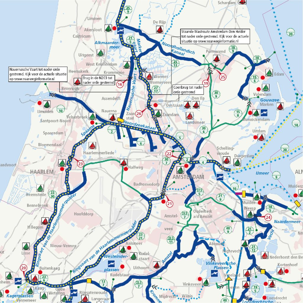 ANWB Waterkaarten uitsnede - Reijers Cartografie